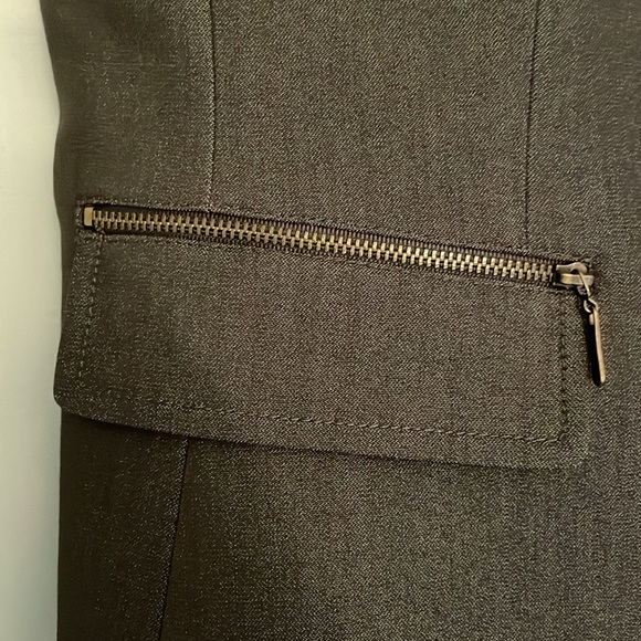 3 for $25! TAHARI Short Sleeve Brown Blazer, size‎ 14 - Picture 5 of 7